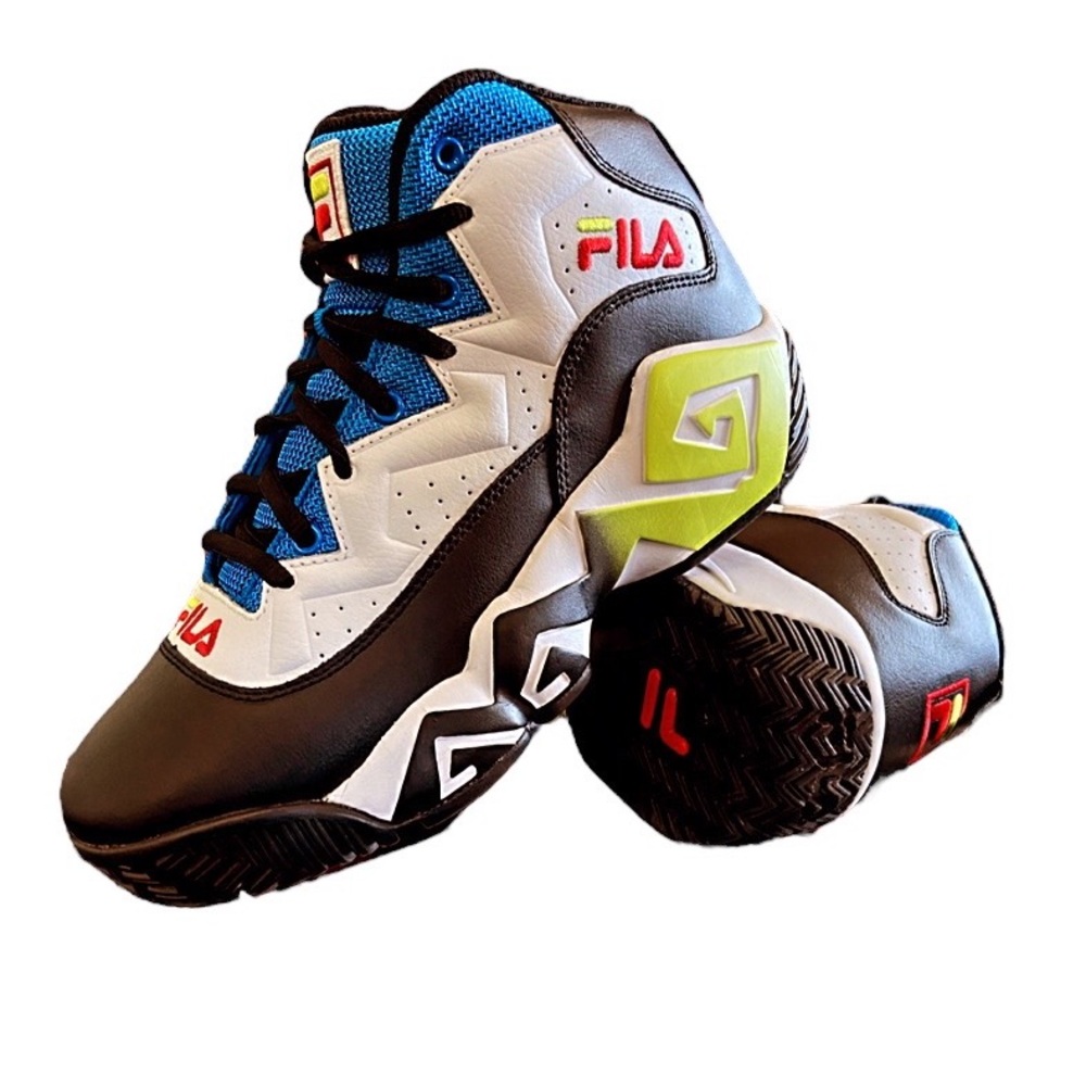 Mens Fila MB '90s Athletic Shoe - White / Multicolor